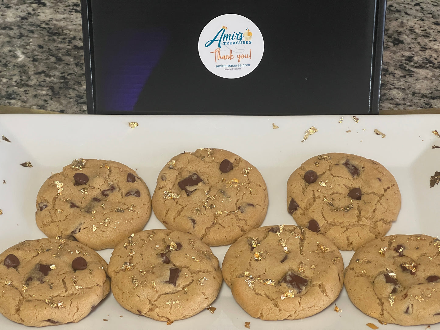 24k Chocolate Chip Cookies