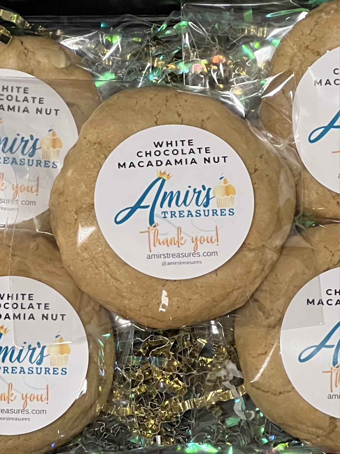 White Chocolate Macadamia Cookies