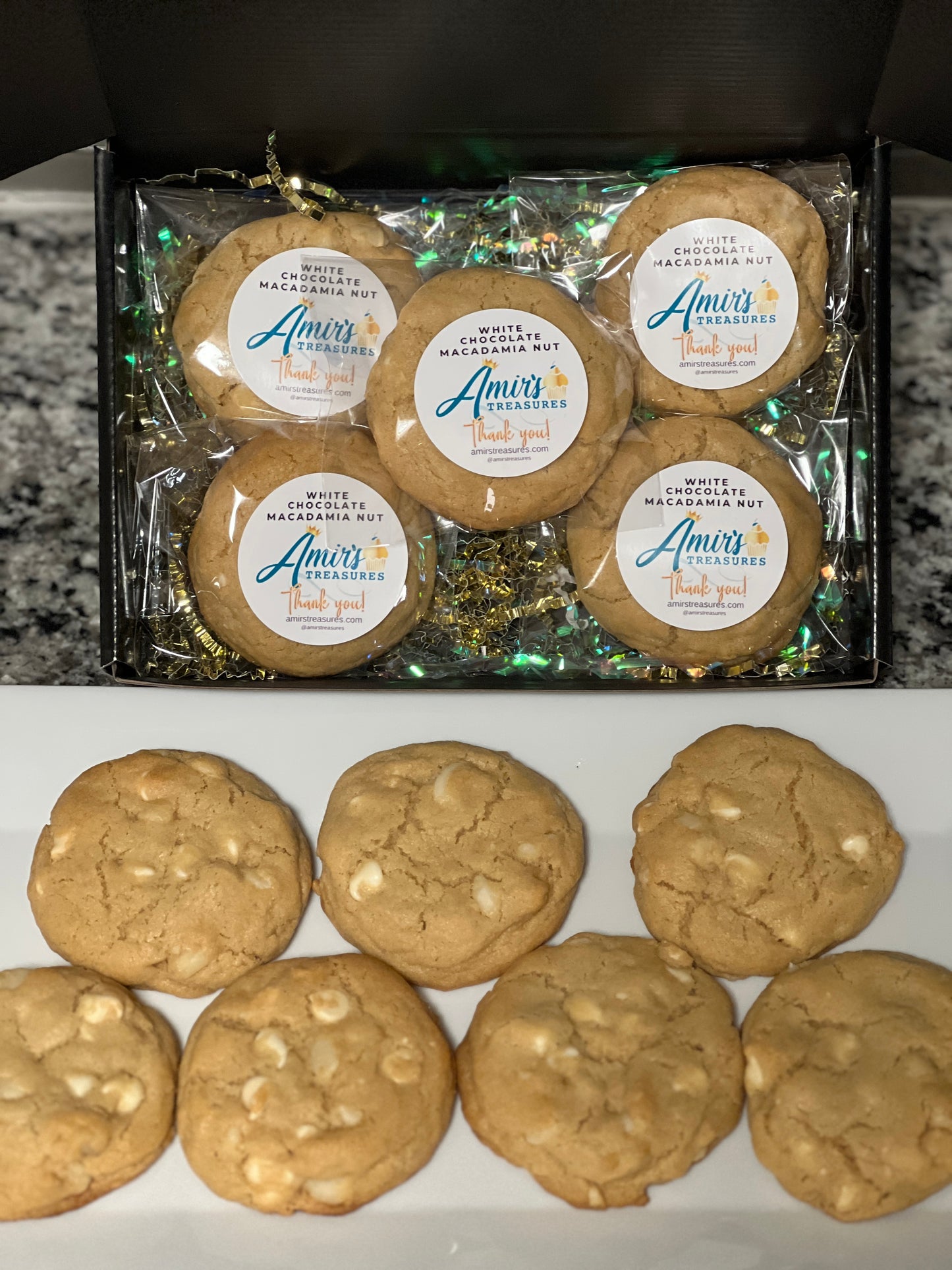 White Chocolate Macadamia Cookies